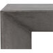 Nomad Grey Outdoor Bench